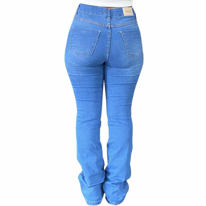Calça Feminina Faraya Jeans Média Ref.656