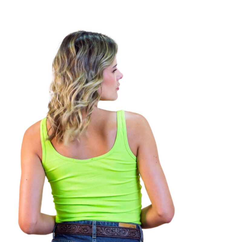 Regata Feminina Tassa Verde Limão