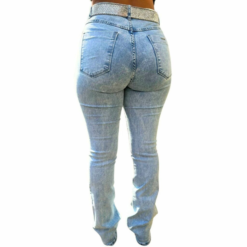 Calça Jeans Feminina Consciência Strass