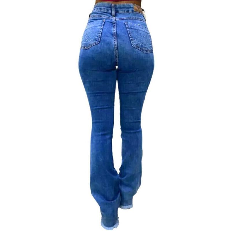 Calça Fem Tex Team Violão Marmorizada Brilho