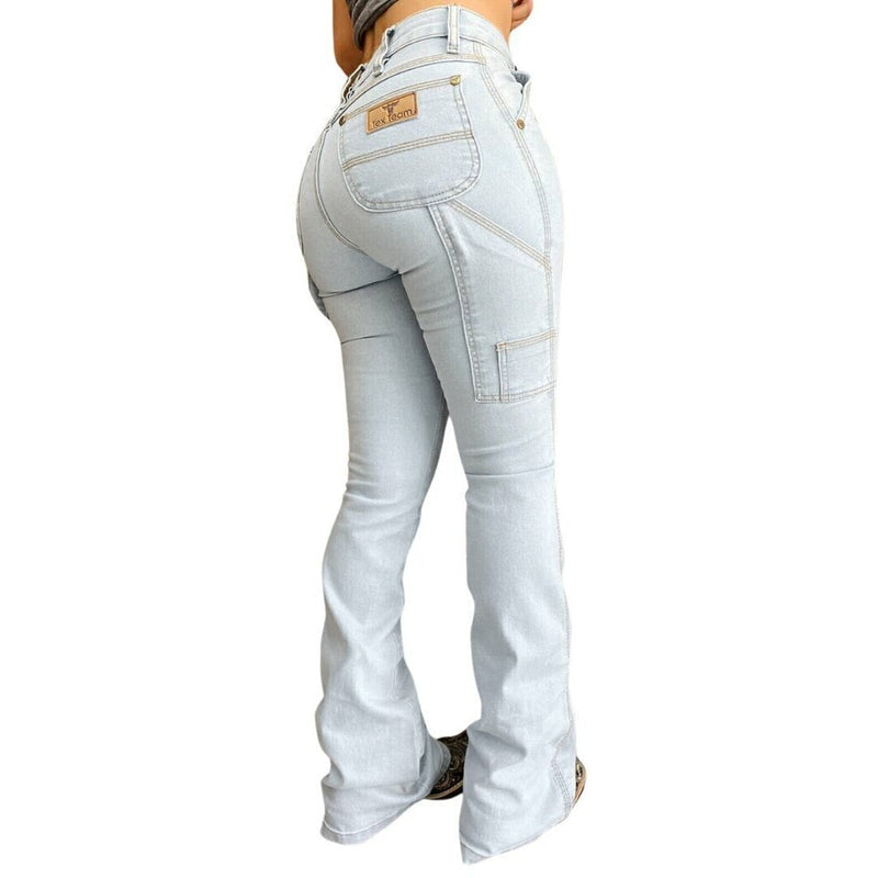 Calça Fem Tex Team Carpinteira Delave