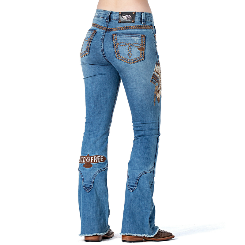 Calça Jeans Flare Zenz Origem Raio