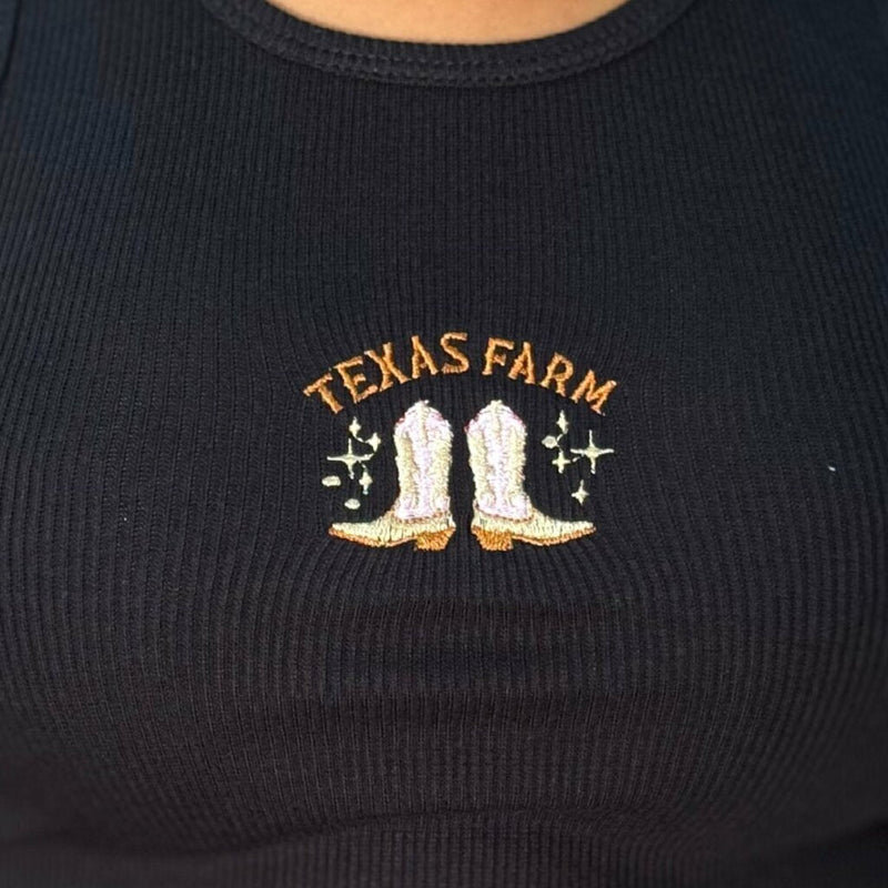 Regata Feminina Texas Farm Canelada Bota