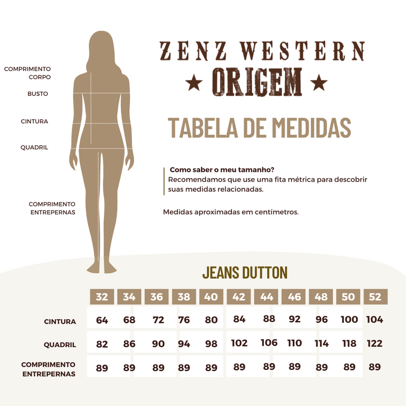 Calça Jeans Zenz Origem Dutton